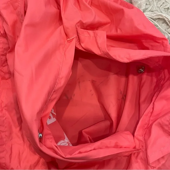 Pack-away Parka in Hot Pink - Picture 4 of 6